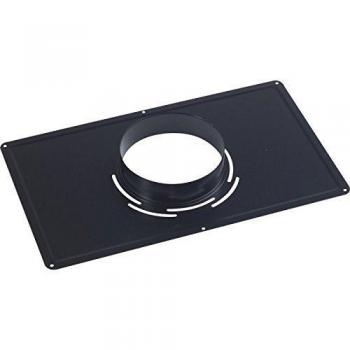 Piastra Anteriore Inox Nera 30×50 mm, D.125