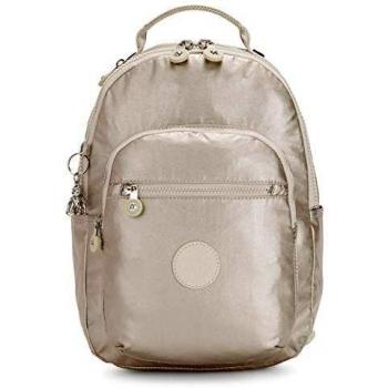 Mochila Kipling SEOUL S, 35 cm, 14 litros, Dorado