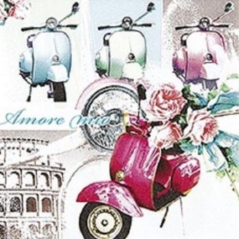 Italian Chic 33x33 Napkin – One Size, Multi‑Tone