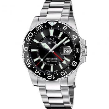 Jaguar Quarzuhr Executive, Armbanduhr, Herrenuhr, Saphirglas, Swiss Made, bis 20 bar wasserdicht