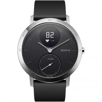 Nokia Activité STEEL HR 40mm black Smartwatch Fitness Tracker Herzfrequenz BT