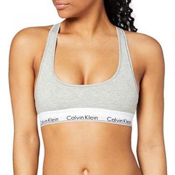 Calvin Klein Underwear Modern Cotton Lette Bra, Grey