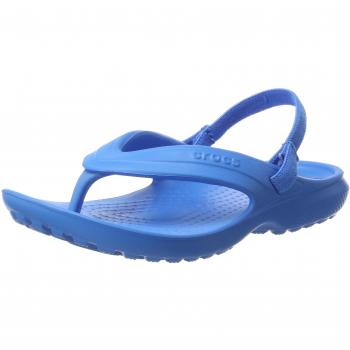 Crocs Classic Flip Niños, Sandalia Azul, Talla 29-30 EU