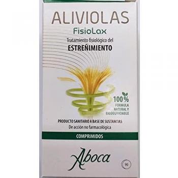 ALIVIOLAS FISIOLAX 90 COMPRIMIDOS Ayuda a reducir el estreñimiento de modo natural