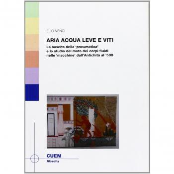 Aria acqua leve e viti. La nascita della «pneumatica» e lo studio