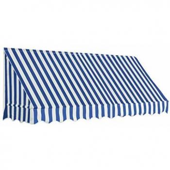 Ombre de Jardin VidaXL 250x120 cm Bleu et Blanc