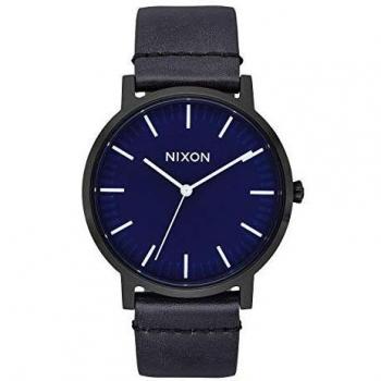 Nixon Montre A10582668 Quartz Homme Noir Cuir 3 ATM