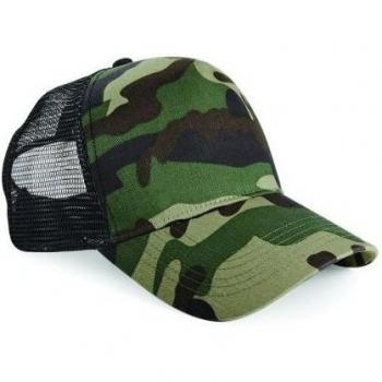 Beechfield Waldtarn-Truckercap Retro Snapback (2er Pack, einheitliche Größe)