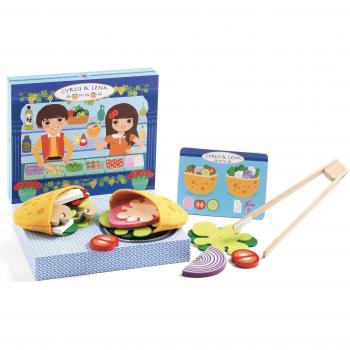 Dinette pitas Cyrus et Léna
