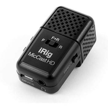 IK Multimedia iRig Mic Cast HD Dual-Sided Digital Voice Microphone