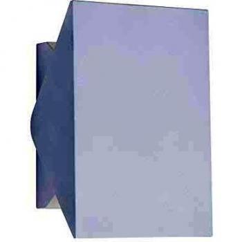 LED Mural Quillan AEG 15 cm Aluminium Pressé, Verre Blanc