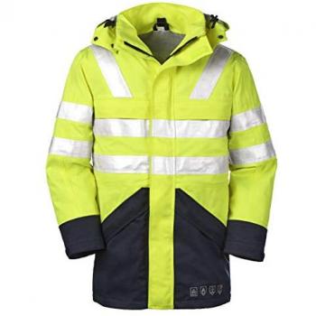 TRIZERATOP 4PROTECT® Wetterschutz‑Shirt – leuchtgelb, Edmonton, 35103XL, Gr. 3X