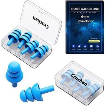 SleepSilk 32dB Noise Cancelling Silicone Ear Plugs