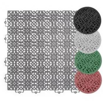 Carreau Terra Sol – Ensemble 7 pièces – 38×38 cm – Plastique Durable