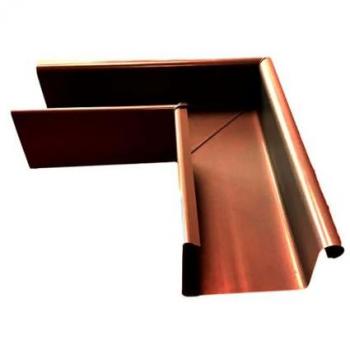 Équerre de chéneau angle extérieur en PVC