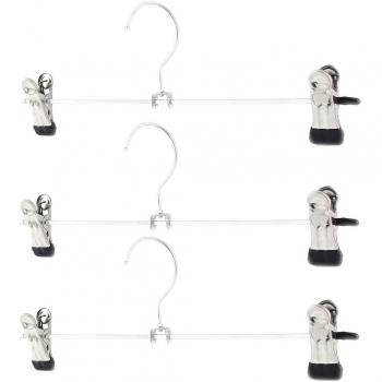 BlackBolt Clothing Holders – 3‑Pack Metal