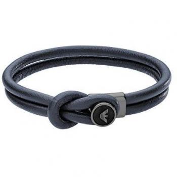 Accesorio Elegante Emporio Armani EGS2214020 Bracciale Acciaio Inox/Pelle