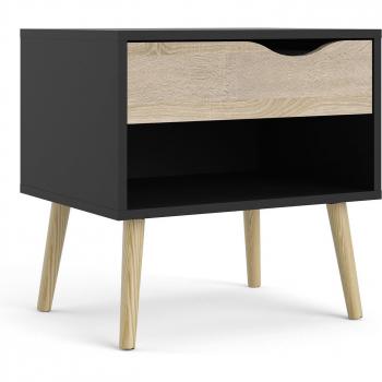 Oslo 1-Drawer Bedside Cabinet