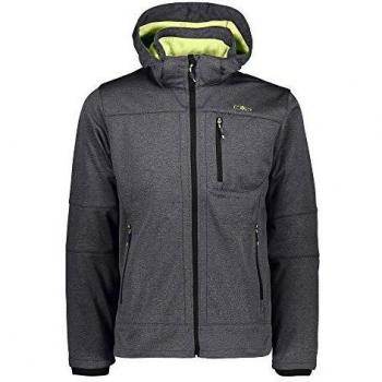 CMP Herren Softshell Jacke Asphaltfarbe 56