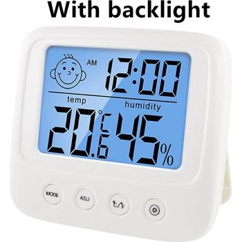 Thermomètre digital intérieur avec capteur d'humidité