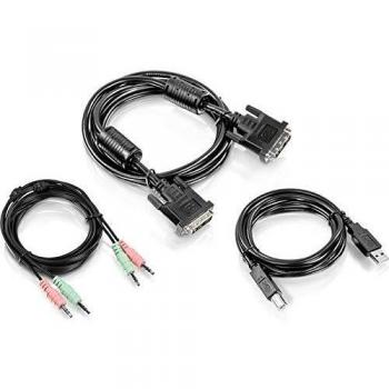 Trendnet TK-CD06 KVM Cable Noir 1,8 m