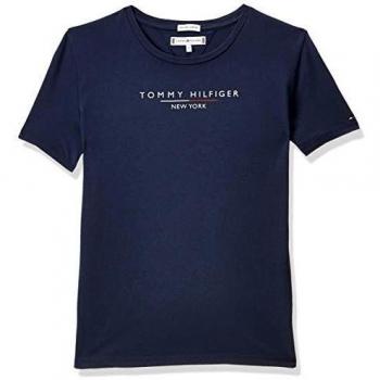 T-shirt Tommy Hilfiger Essential Hilfiger S/s, Bleu