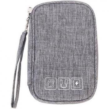 Compact USB Data Cable Organizer Box – Portable Electronic Accessories