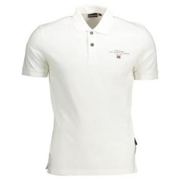 Napapijri Regular Fit Poloshirt mit Label-Print Modell 'elbas'