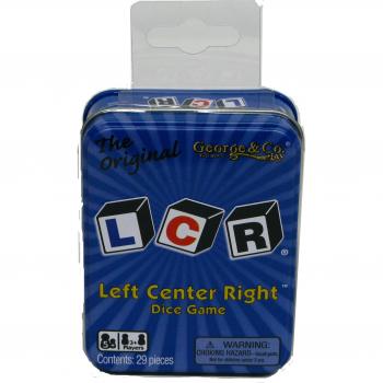 Center-Left-Right Blue Tin Pack