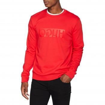 HUGO Herren Sweatshirt Disco-U3 Bright Red 620 Extra Large