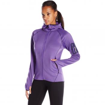 Berghaus Damen Pravitale Hoodie-Fleece L in Electric Purple und Tillandsia Pur