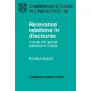 Ingles otros  relevance relations in discourse pb  cambridge