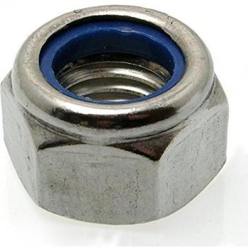 Écrou hexagonal indesserrable en inox Ø 12 mm Boîte de 100 Acton