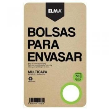 Blister 50 Bolsas Gofradas 20X30 Cm Vacio Elma