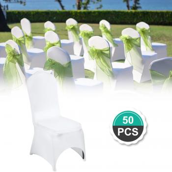 Housses de Chaise Arquées VEVOR 50 PCS pour Événements