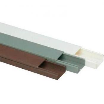 Heidemann Kabelkanal 2000 x 30 x 15 mm Reinweiß, 5 Stück