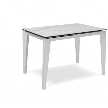 Tavolo Allungabile 120-170 cm Marmo Bianco