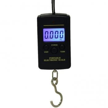 Báscula de Pesca LED Portátil 40 kg/10 g con Accesorios