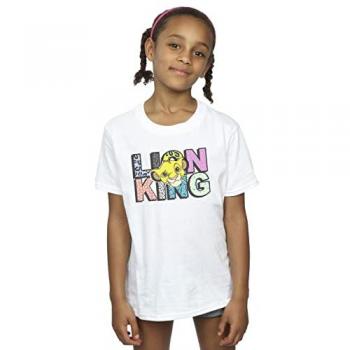 T-shirt enfant Disney Nala Blanc