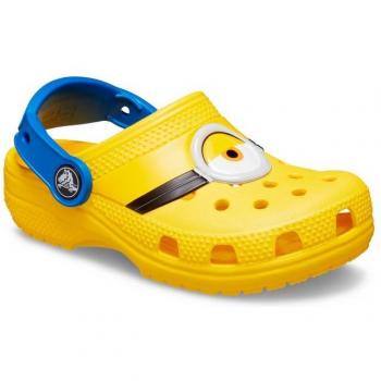 Minion‑Classic Crocs T‑Clog Packung – Fersenriemen