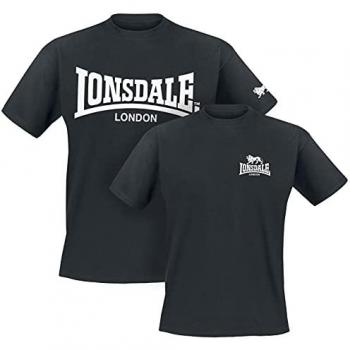T-shirt Lonsdale Piddinghoe Nero