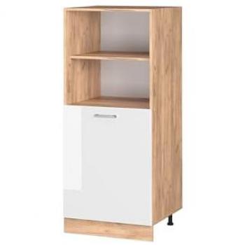 Vicco Herdumbauschrank R-Line 60 cm Eiche Weiß