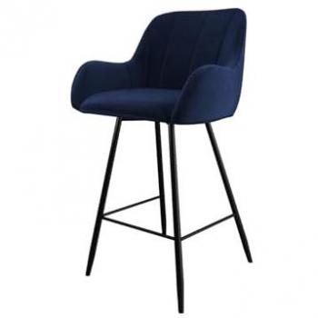 Sedia Jackson 102, senza regolazione altezza, Nero, Magic Velvet 2216