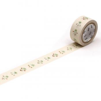 Tissu adhésif Daisy William Morris, largeur 2 cm, longueur 7 m