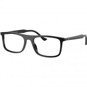 Black Ray‑Ban RX5440 2000 Frame Only – 53 mm, Blue Light Filter