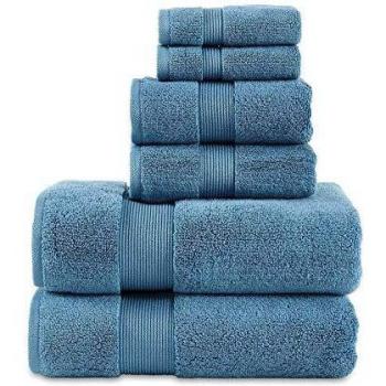 703 GSM 6 pc Towel Set, Hotel & Spa Quality, 3 Sizes
