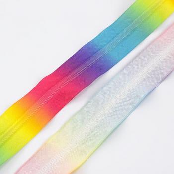 Meetee 5# Printed Zippers for Sewing and Garment Accessories