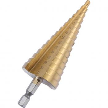 Hex Shank Step Drill Bit 4-32MM
