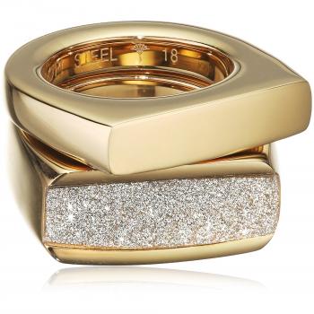 Joop! Brillantschliff Ring Damen Edelstahl Zirkonia Gr. 56