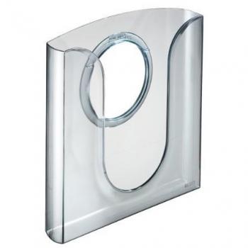 Leitz Tisch-Wandprospekthalter Polystyrol DIN A4 glasklar 4 Stück 5401-00-02